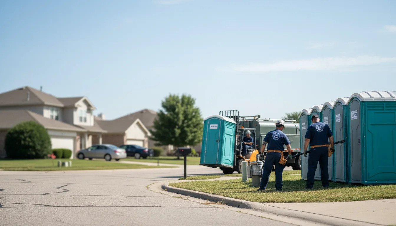 Porta Potty Rental in Bement, IL near me